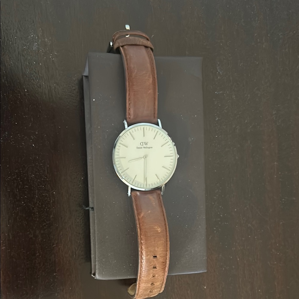 Daniel Wellington Brown Leather Watch